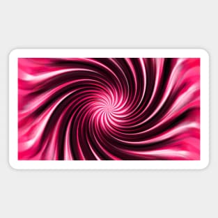 Pink Pinwheel Magnet